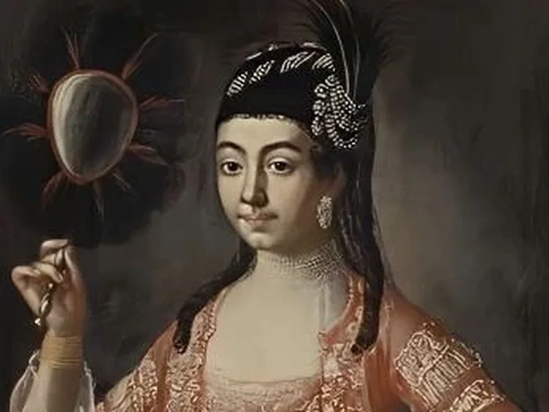 1756-Elisabeth Palm - Ritratto
